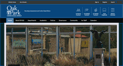 Desktop Screenshot of oakparkusd.org